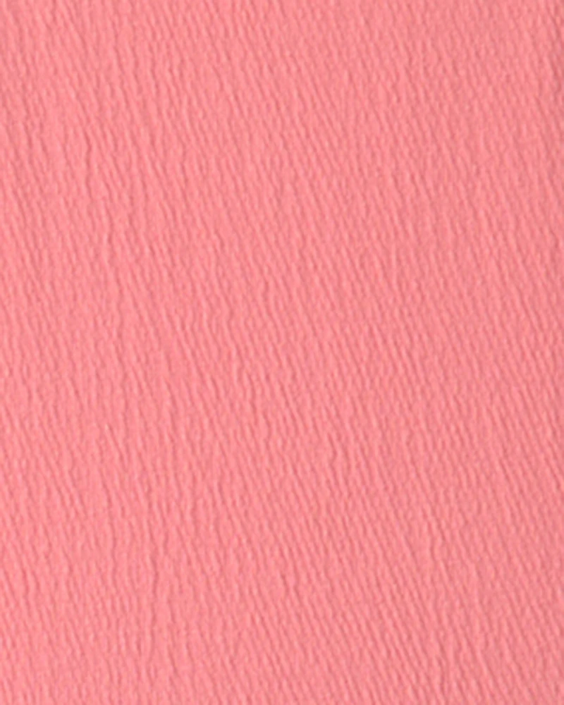 Girls Sleeveless Maxi Dress - Pink