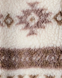 Baby Recycled Aztec Sherpa Jacket