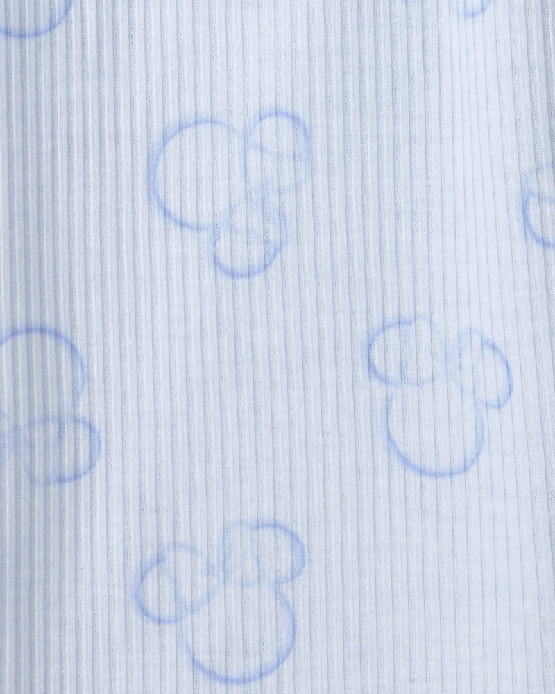 Toddler Girl 2-Piece Disney© Minnie Mouse Short-Sleeve Pyjama Set - Blue