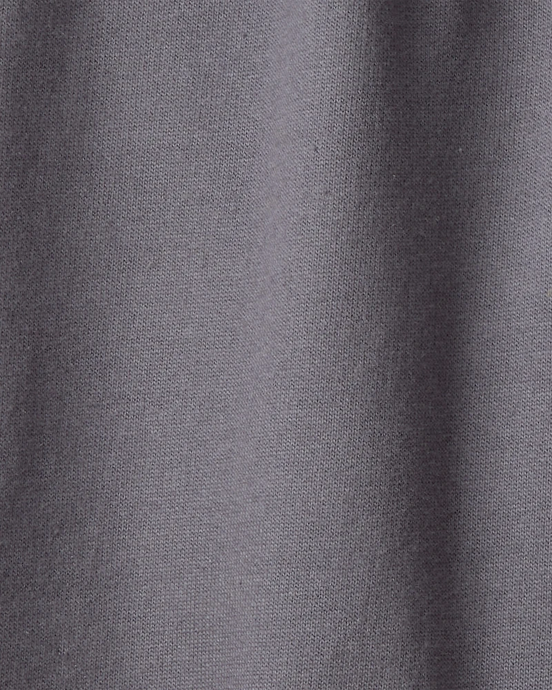 Baby Boy 2-Piece Striped Bodysuit & Pant Set - Grey