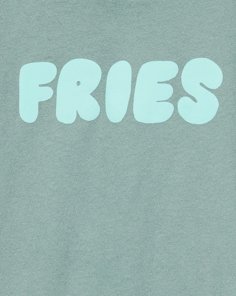 Toddler Boy Fries Short-Sleeve Graphic Tee - Green