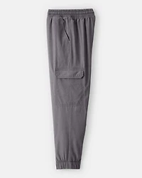Boys Active Woven Joggers - Grey