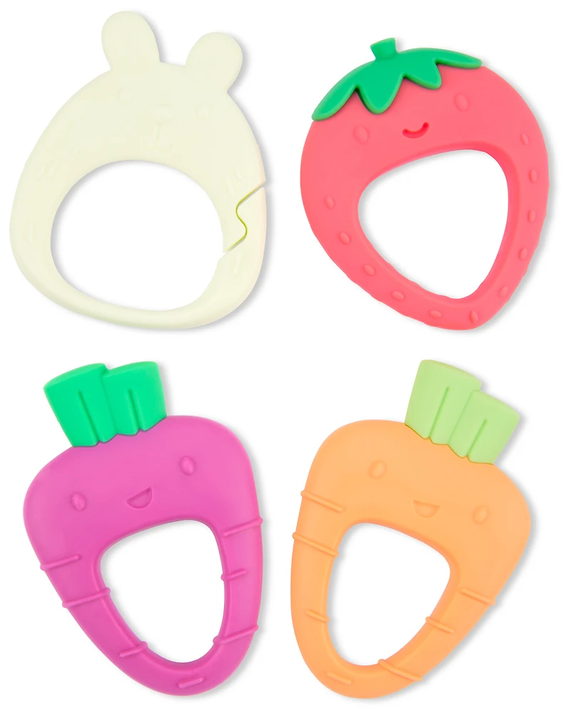 Farmstand Teethe & Play Baby Toy