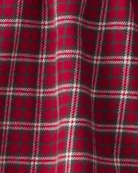 Baby Girl 3-Piece Plaid Print Tee, Skirt & Tight Set - Red