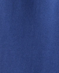 Toddler Boy Solid Fleece Cotton Jogger - Navy