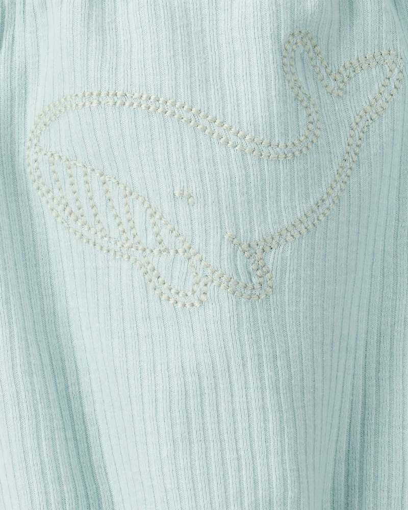 Baby 3-Piece Animal Bodysuits & Pant Set - Blue/White