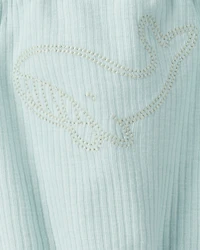 Baby 3-Piece Animal Bodysuits & Pant Set - Blue/White