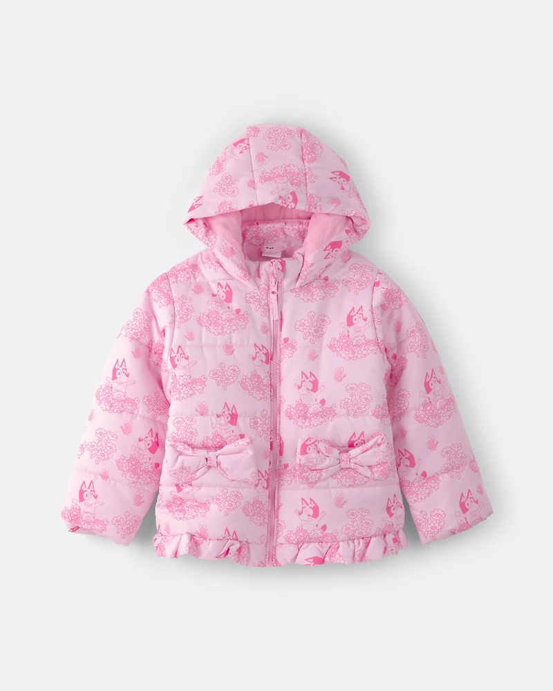 Girls Bluey Fashion Jacket - Pink