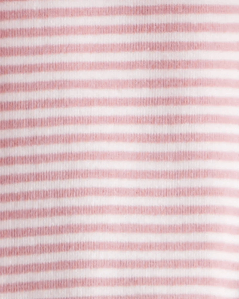 Baby Girl 3-Piece Bear Sherpa Long-Sleeve Bodysuit & Pant Set - Pink