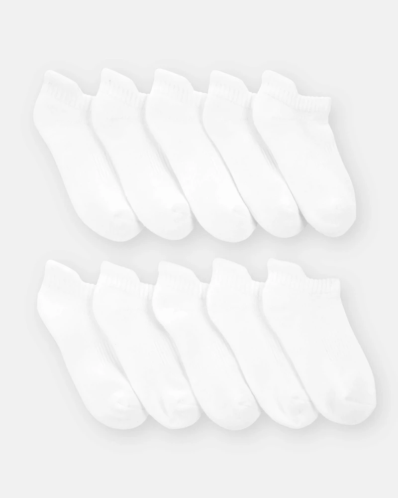 Kid 10-Pack No Show Socks
