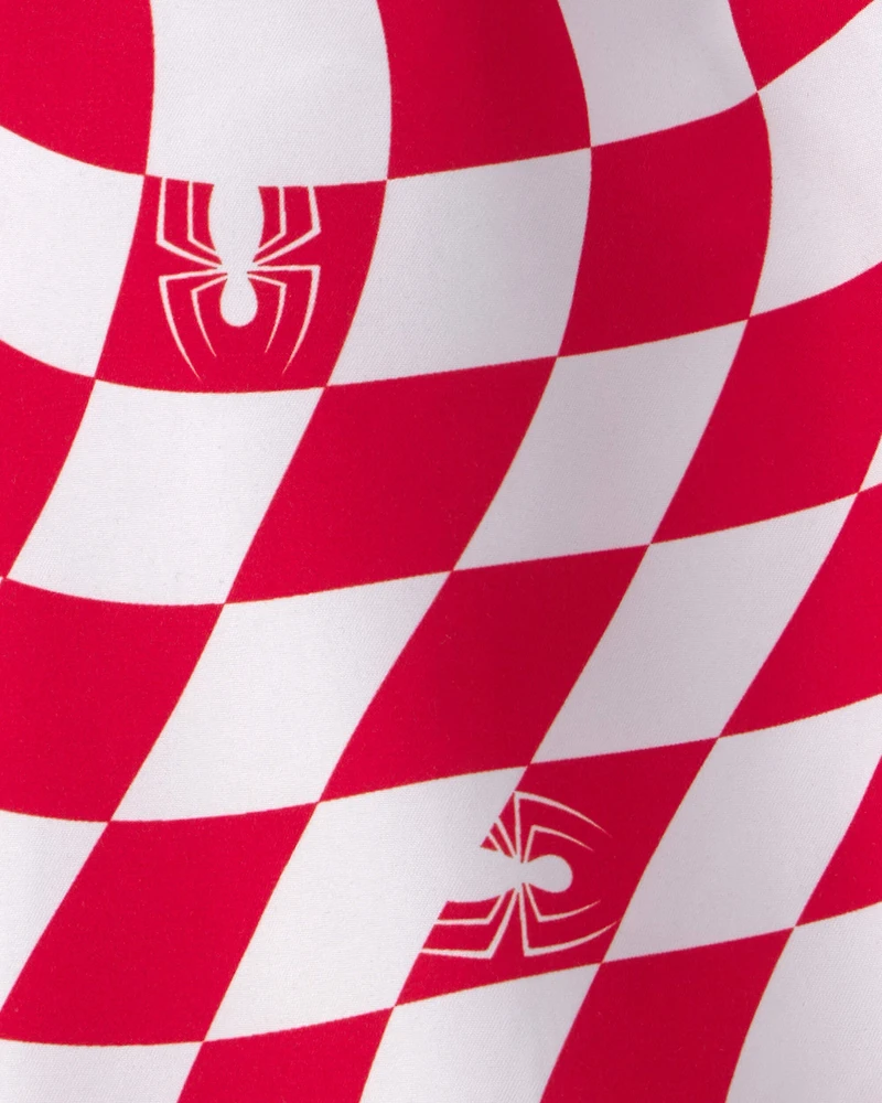 Boys ©Marvel Spider-Man Swim Trunks - Red/White
