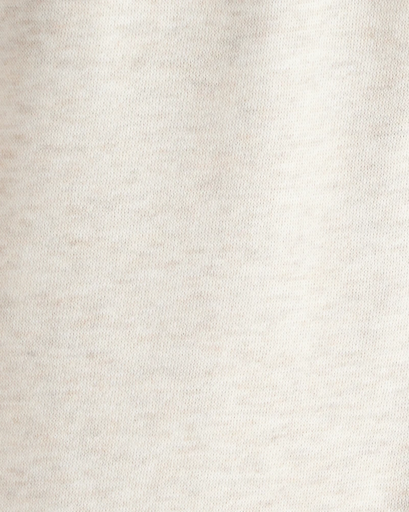 Toddler Boy DayDream Fleece Joggers - Cream