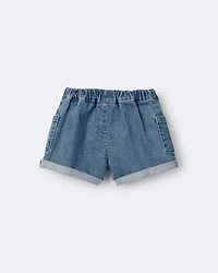 Toddler Girl Mom Short Denim