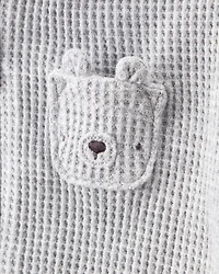 Baby 3-Piece Thermal Bear Little Cardigan Set