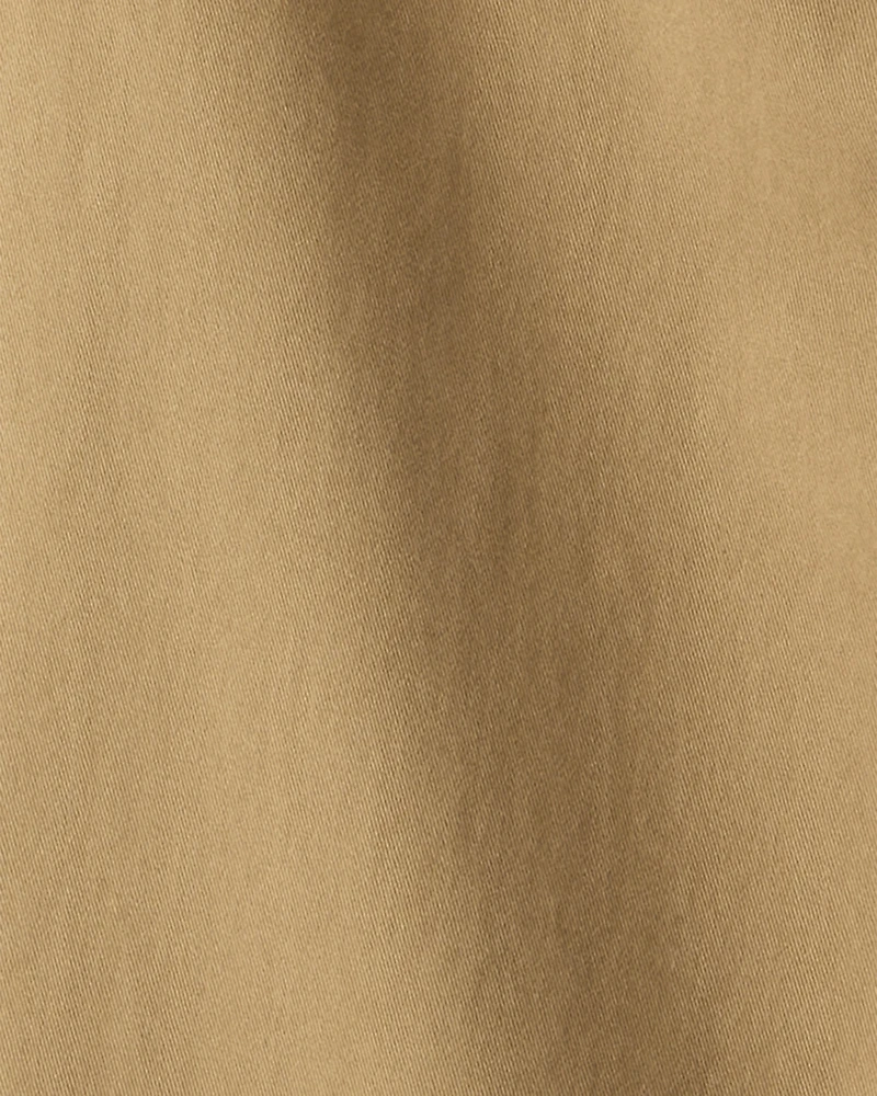 Boys Cotton Chino Pants - Khaki
