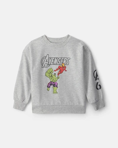 Boys ©Marvel Avengers Pullover Sweatshirt - White