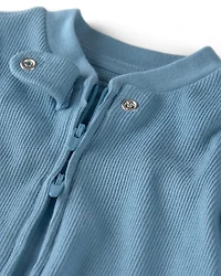 Baby Organic Cotton Rib Sleeper Pajama
