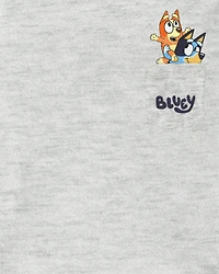 Toddler Bluey Tee - Grey