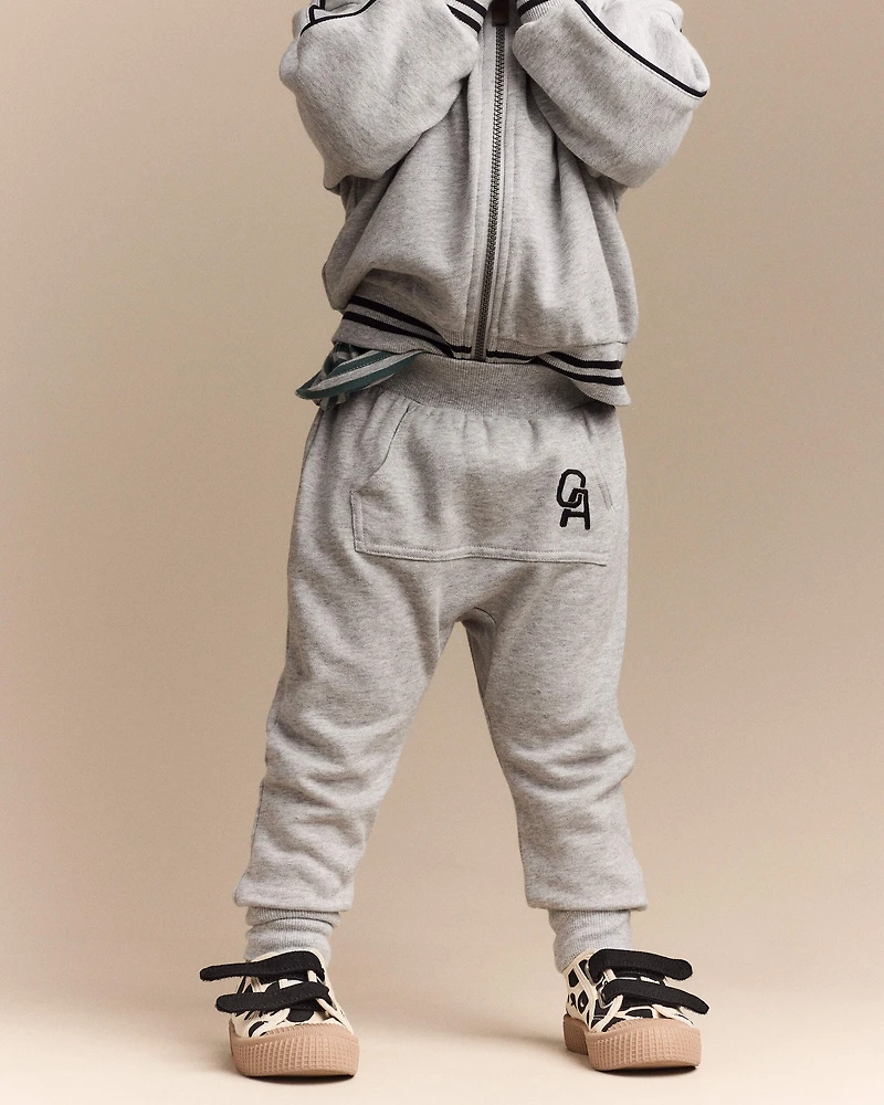 Toddler Boy Jogger Pant - Heather Grey