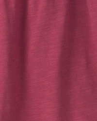 Toddler Girl Organic Cotton Peplum Top
