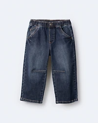 Toddler Barrel Pant Denim - Blue