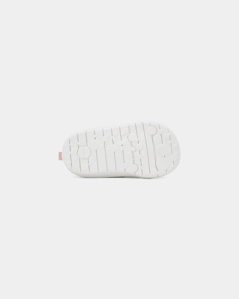 Baby Girl Every Step® First Walker Shimmer Sneakers - Pink
