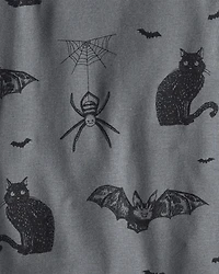 Kid Organic Cotton Pyjamas Spooky Shadow Print