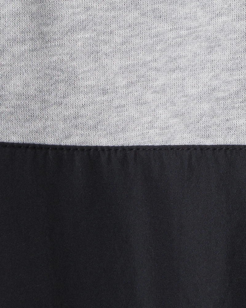Baby Boy Fleece Joggers - Grey