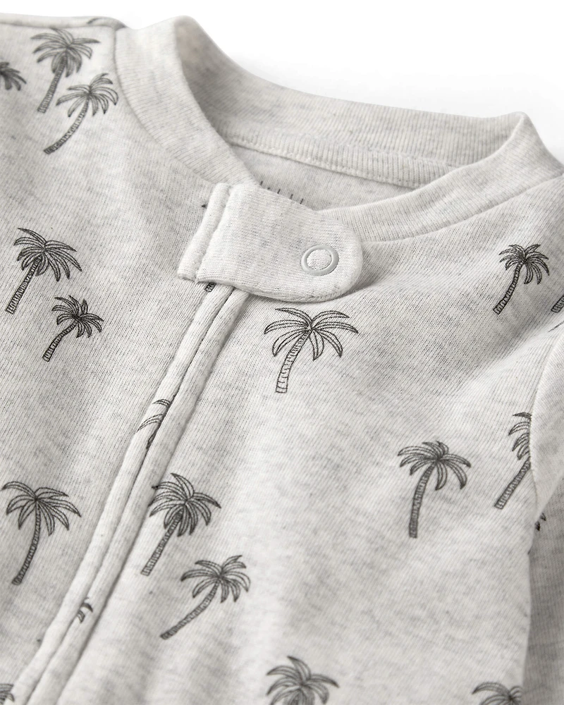 Baby Sleeper pyjamas Palm Trees