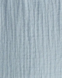 Toddler Organic Cotton Gauze Dress Blue