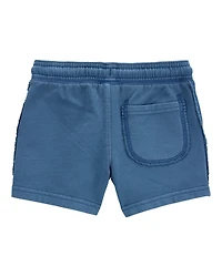 Toddler Pull-On French Terry Rec Shorts - Blue