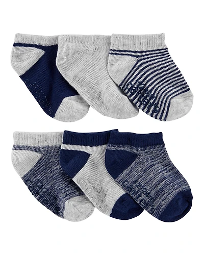Baby 6-Pack Ankle Socks