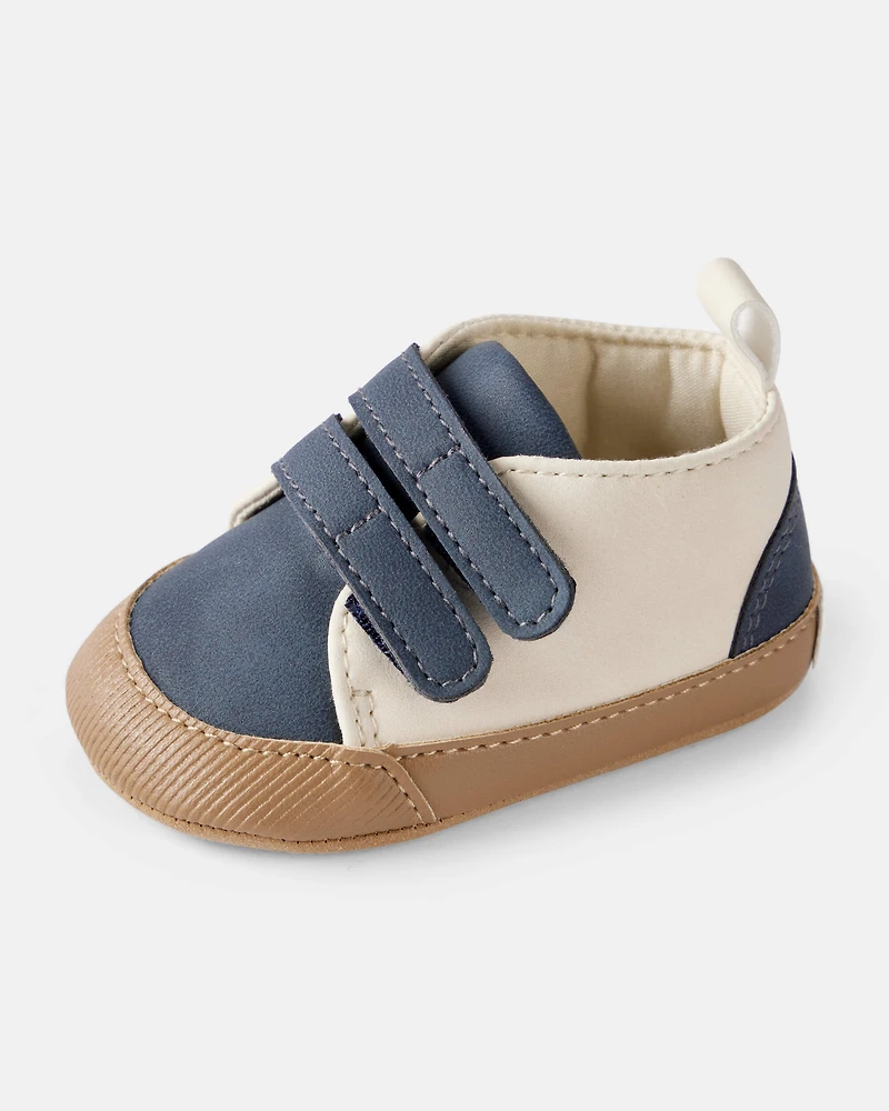 Baby Boy Colour Block Casual Sneakers - Navy/White
