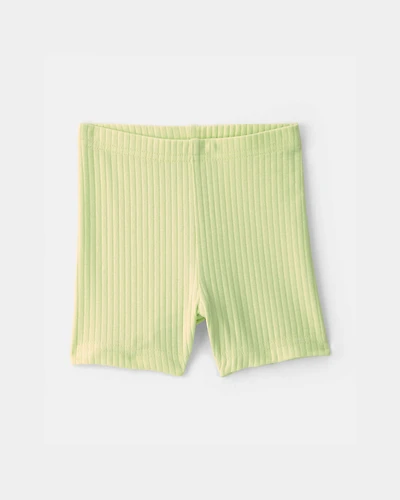 Baby Girl Bike Shorts - Green
