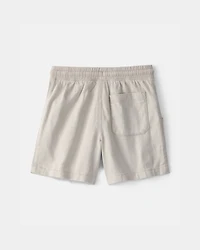 Boys Twill Shorts - Light Khaki