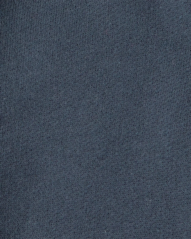 Baby Boy Long-Sleeve Zip-Up Jacket - Navy Blue