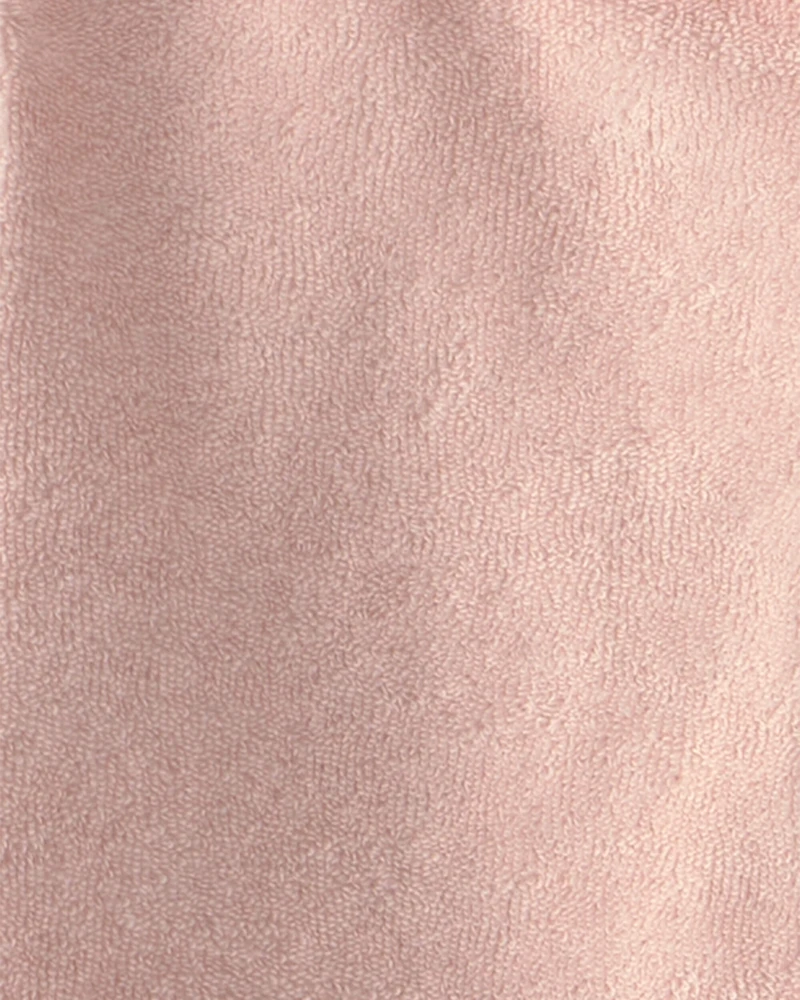 Baby Girl 3-Piece Bunny Terry Short-Sleeve Layering Set - Pink