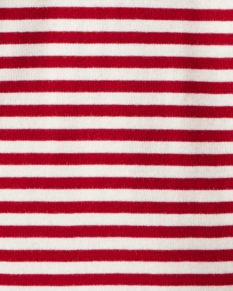 Baby Boy 4-Pack Christmas Print Long-Sleeve Multipack Bodysuits - White/Green