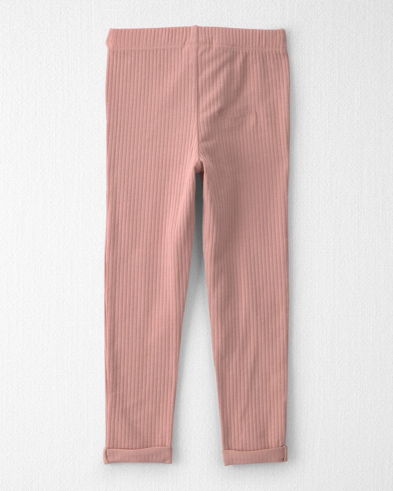 Toddler Girl 2-Pack Organic Cotton Leggings