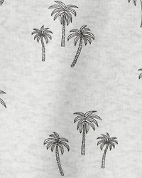 Baby 2-Piece Organic Cotton Pajamas Palm Trees