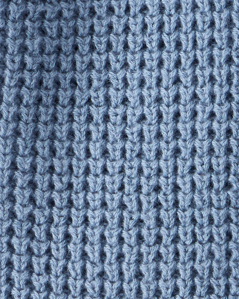 Baby Hooded Cotton Cardigan