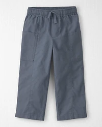 Toddler Boy Linen Pants Made with Organic Cotton