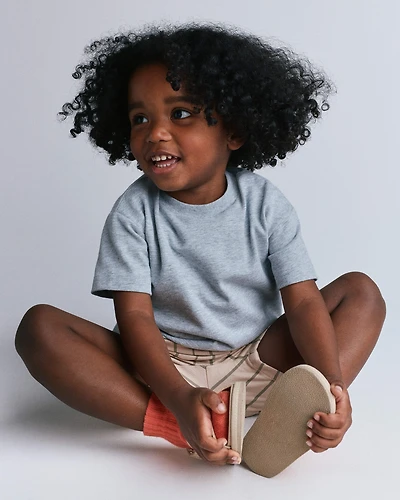 Toddler Relaxed Tee - Light Grey