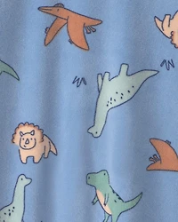 Baby Boy Dinosaur 2-Way Zip Sleeper - Blue