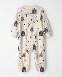 Baby Organic Cotton Sleeper Spooky Village