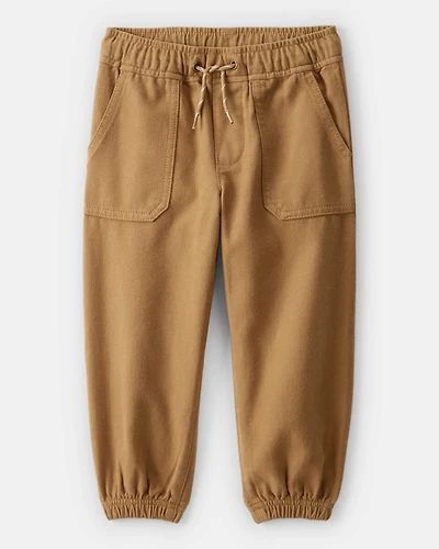 Toddler Boy Herringbone Fashion Pants - Brown