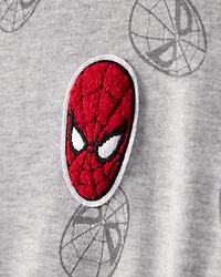 Boys ©Marvel Spider-Man Pullover Sweatshirt - Grey