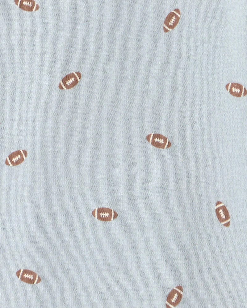 Baby Boy 5-Pack Football Multipack Bodysuits