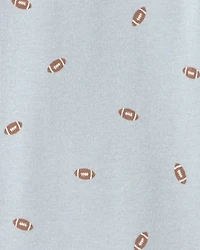 Baby Boy 5-Pack Football Multipack Bodysuits