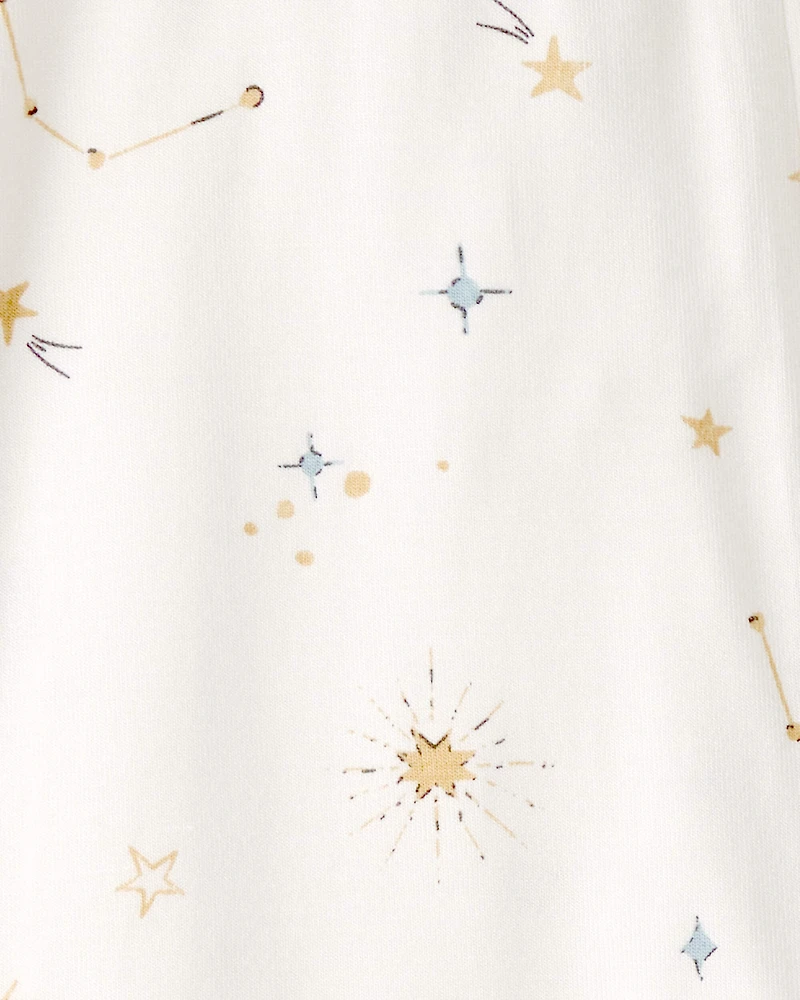 Baby Constellation 2-Way Zip PurelySoft Sleeper - Cream